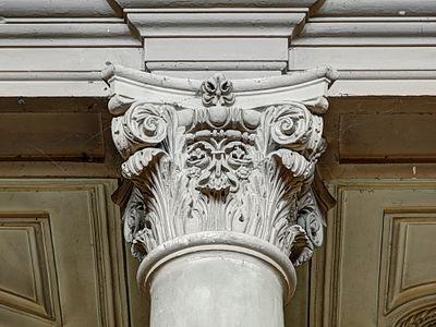 Capital in the St Maimboeuf church, Montbéliard