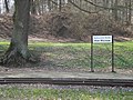 Endstation der Muskauer Waldeisenbahn