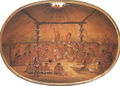 Mandan okipa ceremony ca. 1835