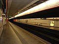 untypicla number of people on the platforms for daytime, may be I am wrong in tihs picture, but check the Schedule of the Vienna Tube