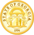 State Seal of Georgia.