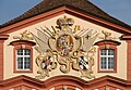 Insel Mainau Schloss Wappen am Westgiebel