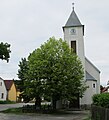 Čeština: Kostel v Rosovicích, okres Příbram English: Church in Rosovice in Příbram District