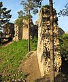 Čeština: zřícenina hradu Vrškamýk nedaleko Kamýka nad Vltavou, okres Příbram English: ruins of Vrškamýk Castle near Kamýk nad Vltavou, Příbram District