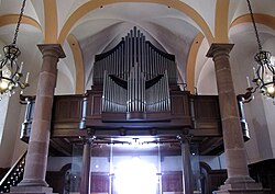 Tribune et orgue Roethinger (1902)