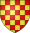 Échiqueté d'or et de gueules (chequy Or and Gules)