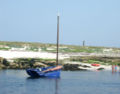 Archipel des Glénan : une crique de l'île du Loc'h.