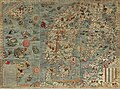 Carta Marina, the 16th century map of Scandinavia created by Olaus Magnus