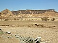 Ramon Monocline on the southern side of Makhtesh Ramon, Negev, Israel.