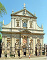 St. Peter and St. Paul's Church in Kraków, established by Sigismund III in about 1595.