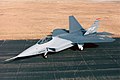 Lockheed-Boeing-General Dynamics YF-22 Lightning II at the National Museum of the United States Air Force.