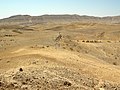 ‎Center of Makhtesh Gadol, Negev, Israel.