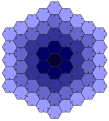 Heesch's problem, Amman's dented hexagon. From the junkyard.