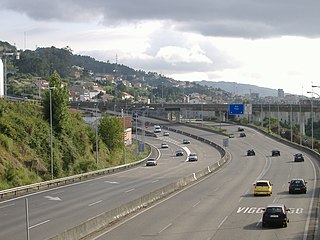 Autoestrada AP9 cara a Vigo