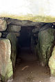 View of the inside of West Kennet Long Barrow