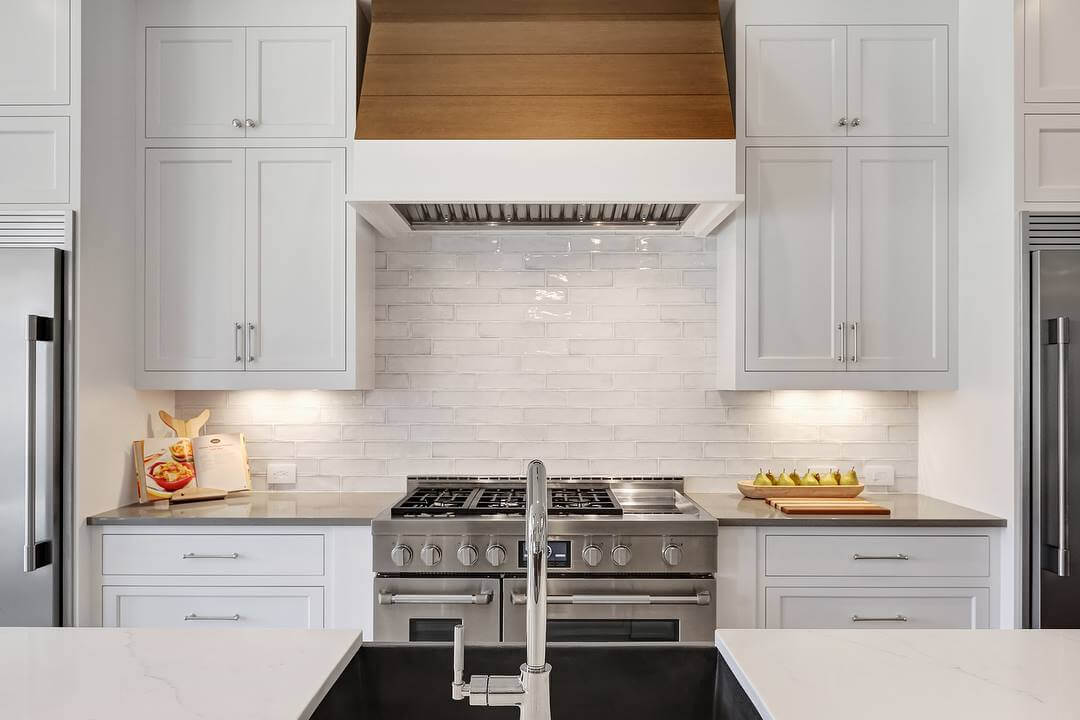 designer kitchen timber hoods