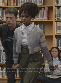 Ani's green overalls on 13 Reasons Why