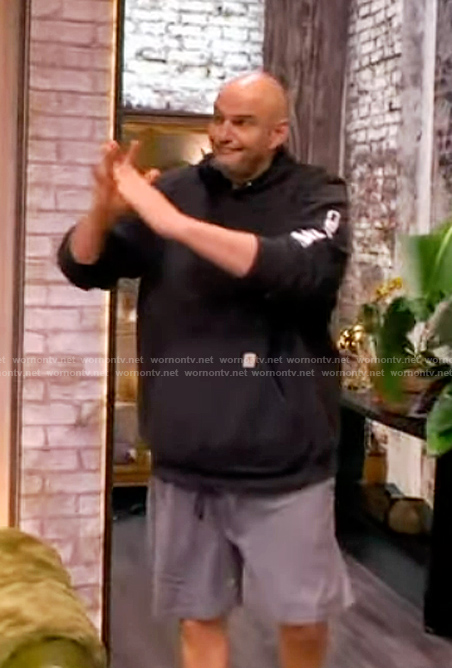 John Fetterman's black hoodie on The View