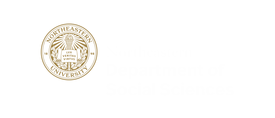 Northeastern Logo: Department of Social Sciences.