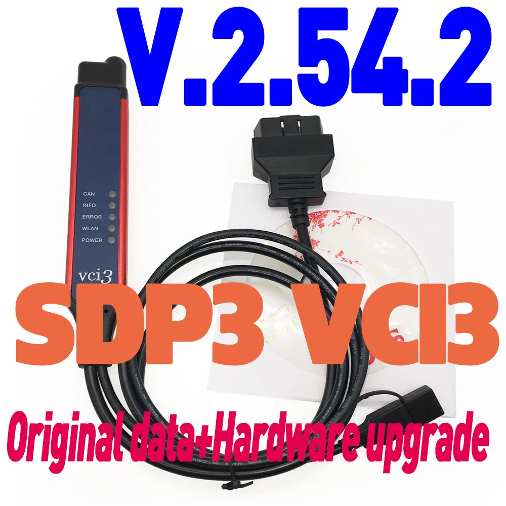 Newest Latest V2.54.2 for Scania VCI3 SDP3 Wifi Scanner Wireless ...