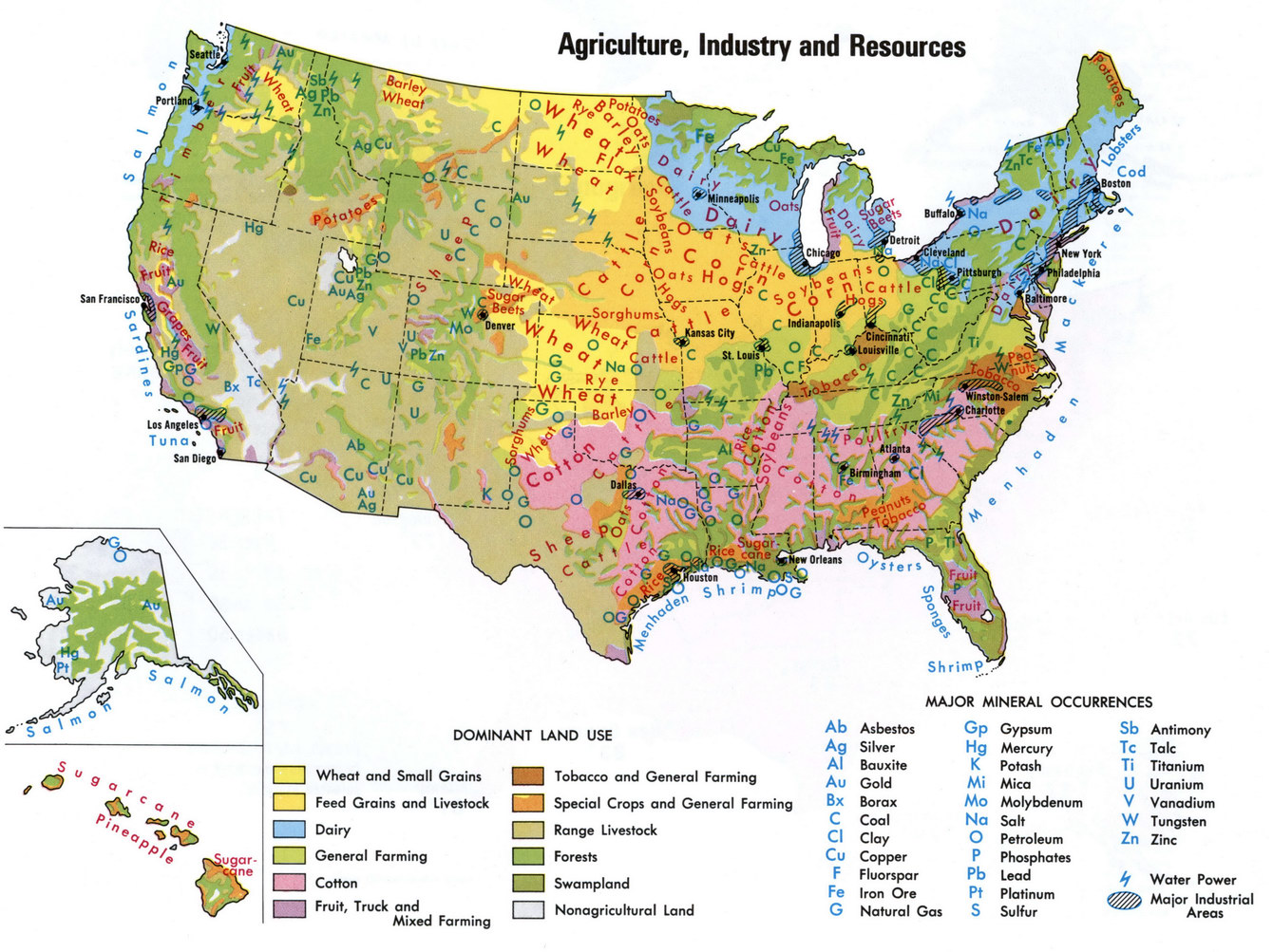 Natural Resources Map