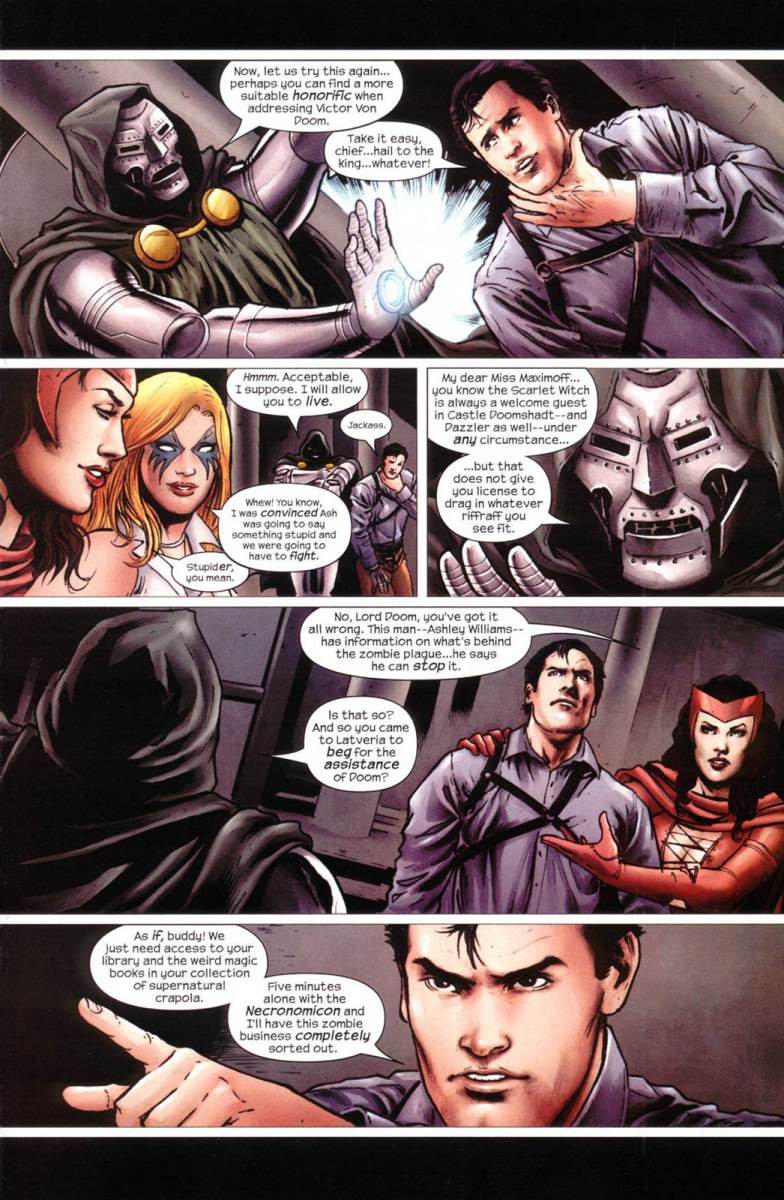 Marvel Zombies Vs. Army of Darkness ตอน 4