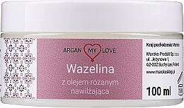 Rose Oil Face & Body Vaseline Argan My Love