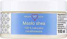 Unrefined Body & Face Shea Butter Argan My Love Pure Shea Butter