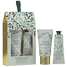 Set Scottish Fine Soaps Ginger, Clove & Mistletoe Winter Skin Duo (b/butter/50ml + h/cr/30ml)