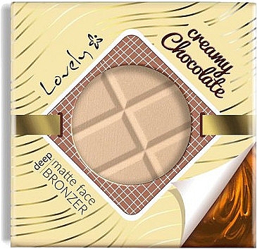 Face Bronzing Powder - Lovely Creamy Creamy Chocolate Deep Matte Bronzer