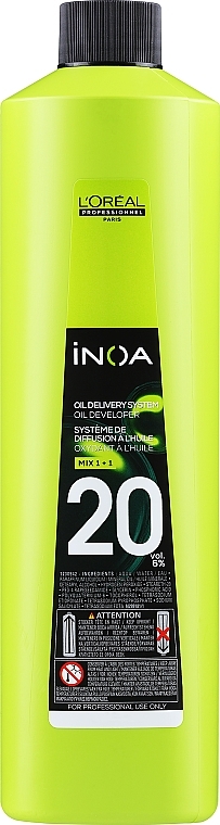 Oxydant - L'oreal Professionnel Inoa Oxydant 6% 20 vol. Mix 1+1