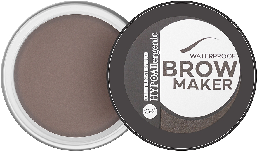 Hypoallergenic Waterproof Brow Pomade - Bell Hypoallergenic Waterproof Brow Maker