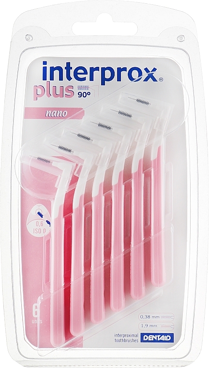 Interdental Brushes, 0,6 mm - Dentaid Interprox Nano