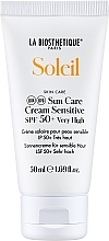 Sun Care Cream for Sensitive Skin La Biosthetique Soleil Sun Care Cream Sensitive SPF 50+