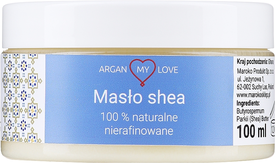 Unrefined Body & Face Shea Butter - Argan My Love Pure Shea Butter