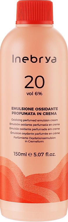 Oxidizing Perfumed Emulsion 6% - Inebrya Hydrogen Peroxide