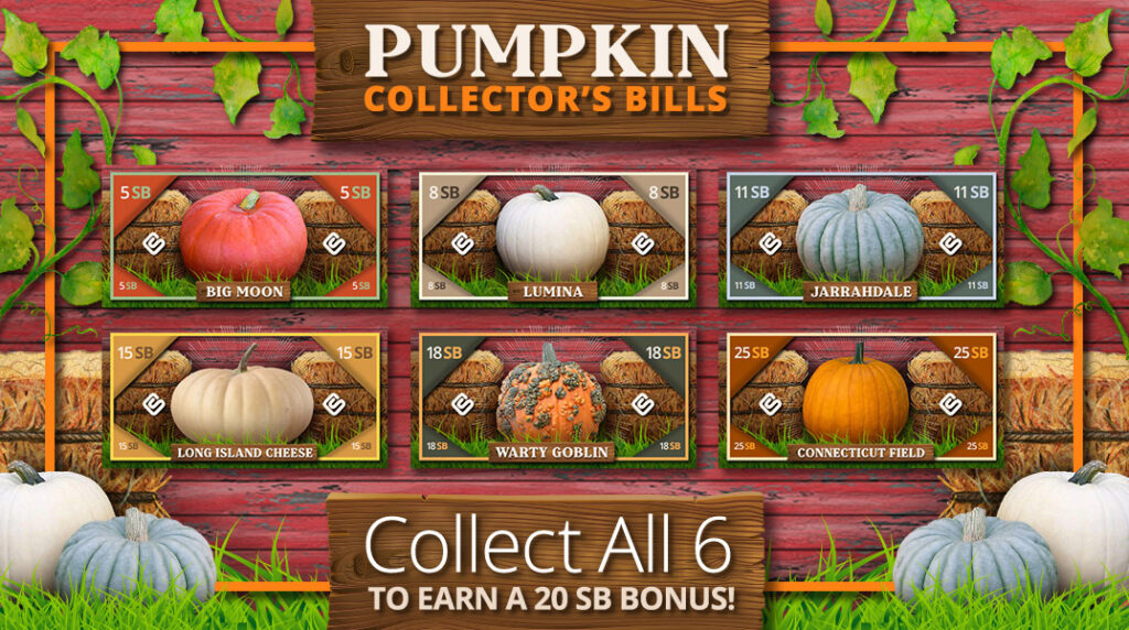 Pumpkin Collector's Bills - The Daily Swag