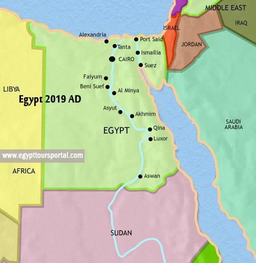 Egypt Map | Maps of Egypt | Ancient Egypt Map | Egypt Map Africa