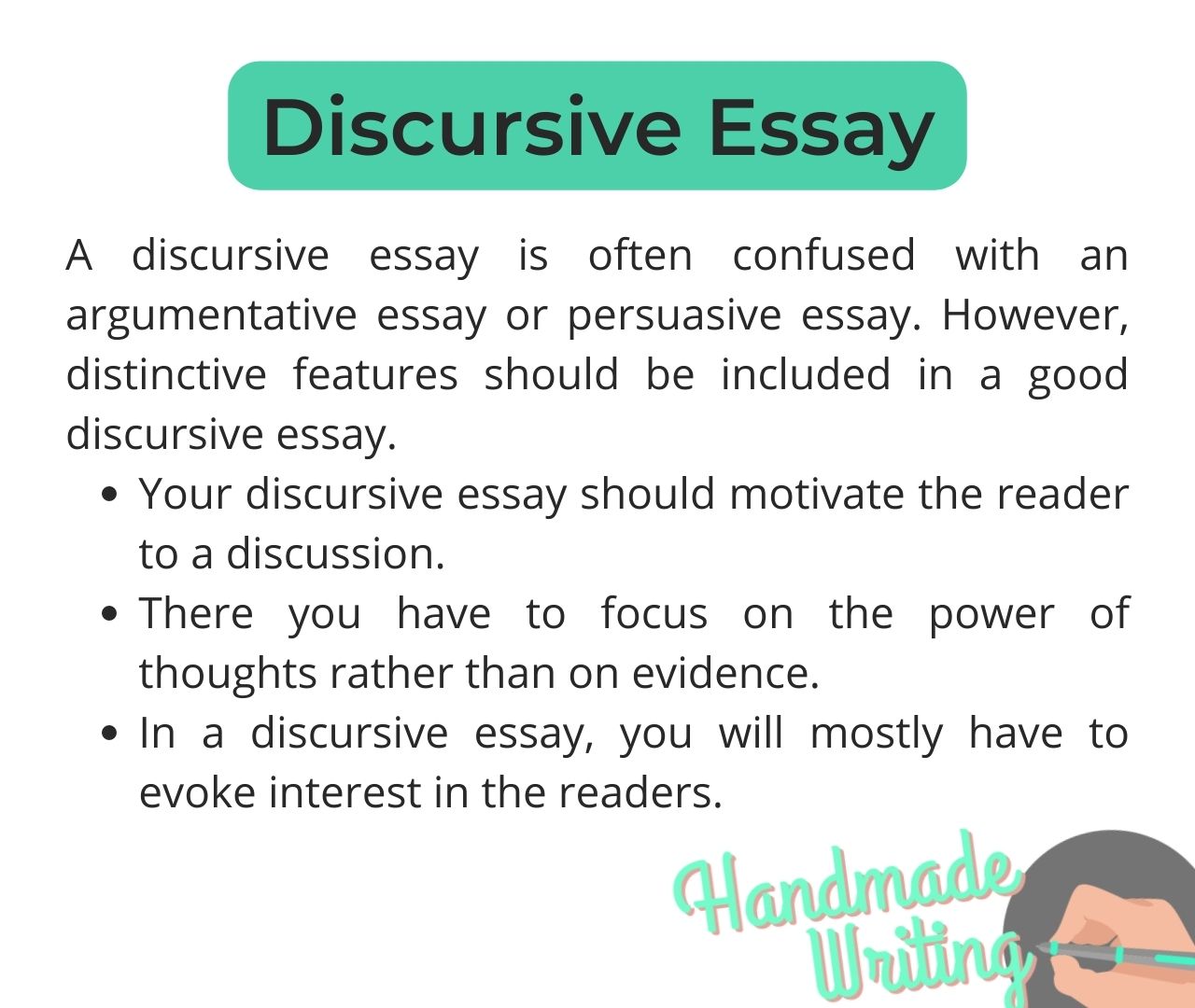 discursive essay