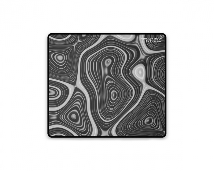 X-raypad Aqua Control Plus Mousepad - Grey Strata - XL Square