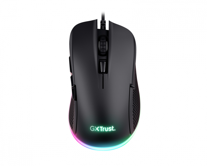 Trust GXT 922 YBAR RGB Gaming Mouse - Black