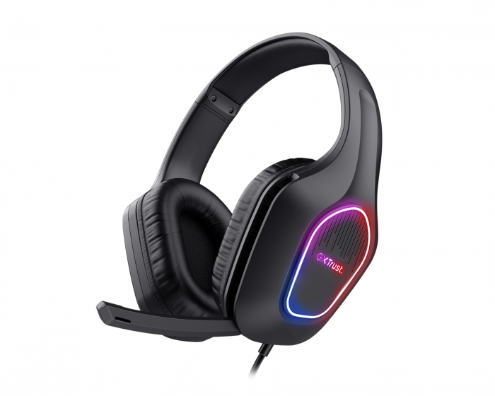 Trust GXT 416 Zirox Gaming Headset LED - Black