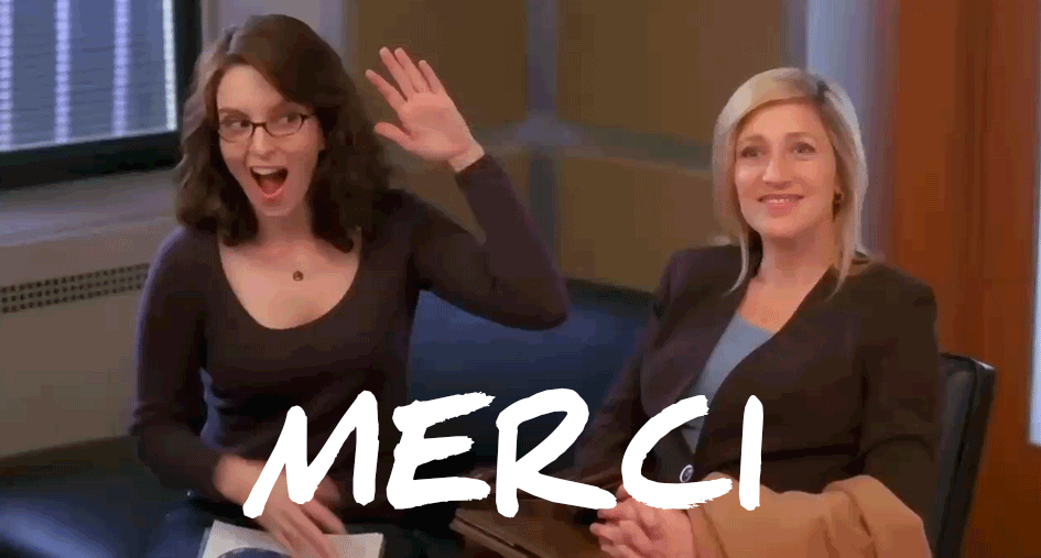 Merci GIFs - 40 images animées avec légende