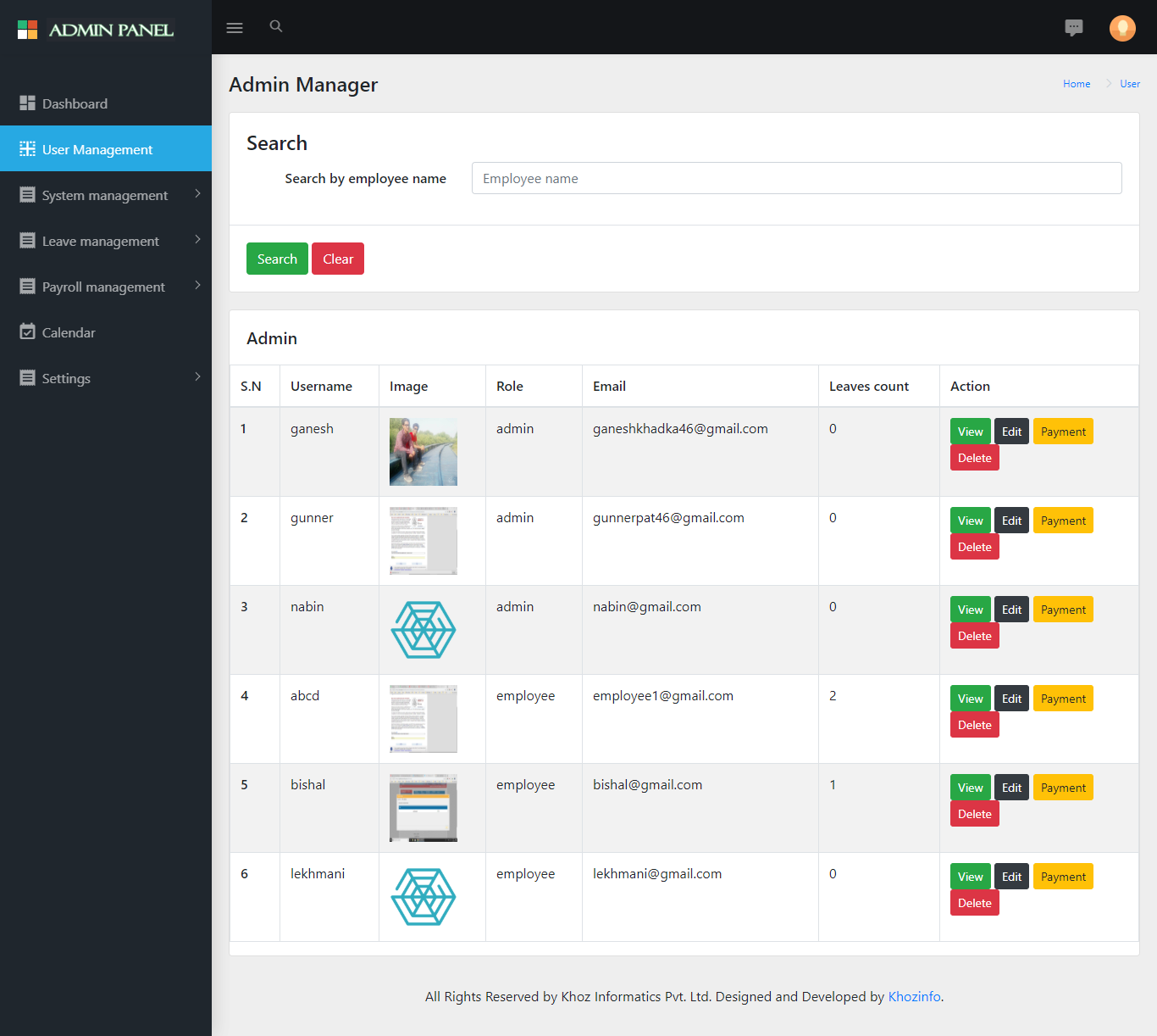 GitHub - GaneshKhadka/Employee-management-system-in-laravel: Employee ...