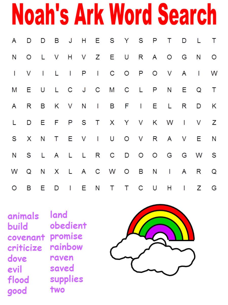 Printable Bible Word Search - Printable World Holiday