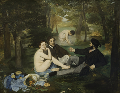 The Luncheon on the Grass by Edouard Manet