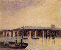 Battersea Bridge, Chelsea, London by Camille Pissarro