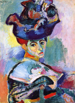 Woman with a Hat by Henri Matisse