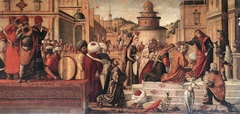 Baptism of the Selenites by Vittore Carpaccio