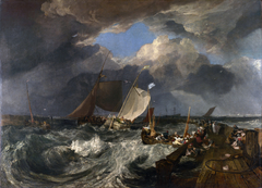 Calais Pier by Joseph Mallord William Turner